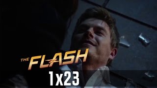 The Flash 1x23  Eddie Kills Himself amp Destroys Eobard Thawne [upl. by Anahs130]