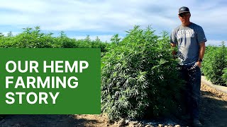 How to Grow Hemp  Our CBD Hemp Farming Story [upl. by Sidonius]