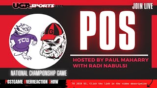 Georgia Bulldogs Postgame Overreaction Show BACK to BACK Champions [upl. by Lidia485]