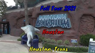 Downtown Aquarium Houston Full Tour  Houston Texas [upl. by Islehc]