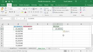 Función REDONDEARMAS en Excel [upl. by Shuman]