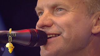 Sting  Message In A Bottle Live 8 2005 [upl. by Hippel882]