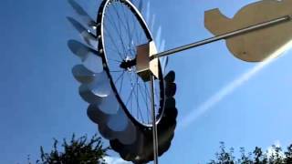 DIY  Windspiel mit Fahrradfelge [upl. by Soinski]