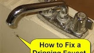 How to Fix a Dripping Faucet [upl. by Corella]