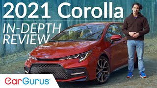 2021 Toyota Corolla Review A sweethandling sedan  CarGurus [upl. by Andrea]