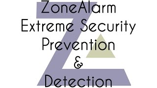 ZoneAlarm Extreme Security Prevention and Detection test [upl. by Rafaelle27]