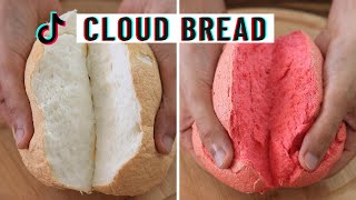 Cloud Bread Recipe  TikTok Trending [upl. by Enomsed]