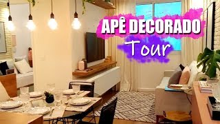 Tour pelo Apartamento Decorado de 43m² [upl. by Oinotna534]