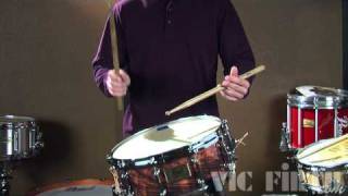 Vic Firth Rudiment Lessons Flam [upl. by Darra]