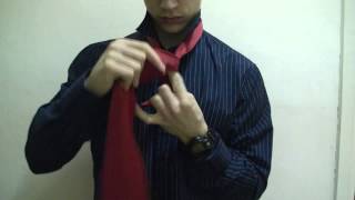 Cum sa faci nodul dublu la cravata how to tie your tie [upl. by Remliw]