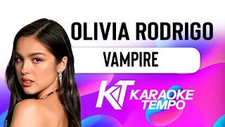 Vampire KARAOKE  Olivia Rodrigo [upl. by Harac152]