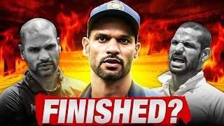 Shikhar Dhawan is FINISHED [upl. by Seraphina919]