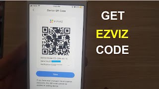 How to get EZVIZ Verification Code [upl. by Enitsirt]