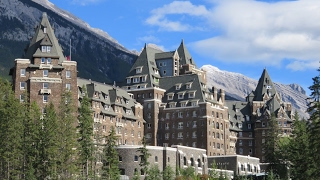 Inside the worldfamous FAIRMONT BANFF SPRINGS HOTEL Canada impressions amp review [upl. by Enreval]