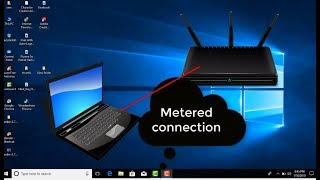 turn on metered connections in windows 10 stop windows 10update [upl. by Norvol]