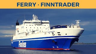 Arrival of ferry FINNTRADER Travemünde Finnlines [upl. by Iztim]