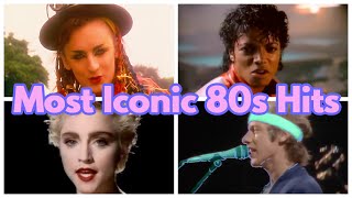 The 100 most iconic songs of the 80s New Version [upl. by Semadar242]