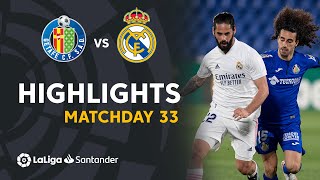 Highlights Getafe CF vs Real Madrid 00 [upl. by Brynne]