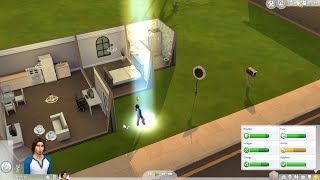 The Sims 4 100 Alien Baby Challenge 1 first abduction [upl. by Llednyl]