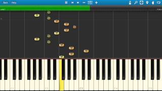 Bach  Toccata and Fugue in D minor Piano Tutorial  Synthesia [upl. by Aihsekyw331]