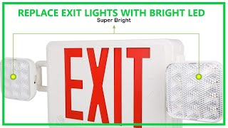 Replace Emergency Exit Signs and Lights [upl. by Aniretake]