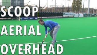 Scoopoverheadaerial Field Hockey Training Tutorial  Hertzberger TV [upl. by Mackler]