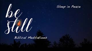 Sleep in Peace  Guided Christian Meditation with Neuromuscular Relaxation [upl. by Rubinstein148]