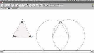 Geogebra  Constructing Equilateral Triangles [upl. by Vogel833]