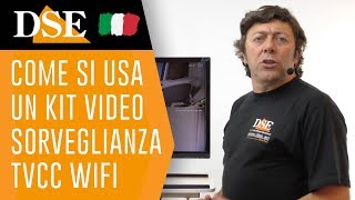 Come installare un kit di videosorveglianza wifi  Video tutorial DSE [upl. by Diamante43]