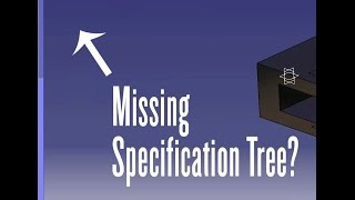 How to Find Missing Tree Catia [upl. by Tav]