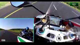 Ducati Superleggera v4 Top Speed  Ducati v4 vs The World [upl. by Ryle]