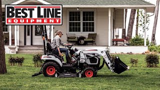 Bobcat CT1025 SubCompact Tractor Review with Loader amp Backhoe Attachment [upl. by Ynabe]