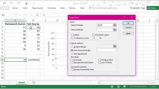 Linear Regression Equation on Excel 2016 [upl. by Nerej733]