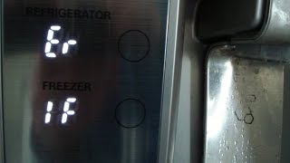 LG Refrigerator Error Code IF Repair [upl. by Davin]