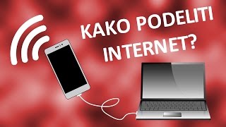 Kako podeliti internet sa telefona na druge uredjaje [upl. by Llehsal]