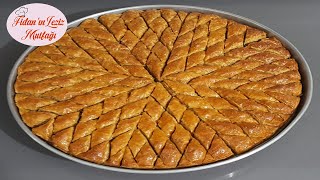 CEVÄ°ZLÄ° EV BAKLAVASI NASIL YAPILIR 1ðŸ‘ŒÃ‡ITIR Ã‡ITIR TÃœM PÃœF NOKTALARIYLA TAM KIVAMINDA BAKLAVA TARÄ°FÄ°ðŸ’¯ [upl. by Nyletac]