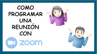 Como CREAR una REUNION en ZOOM PC TUTORIAL [upl. by Teodor14]