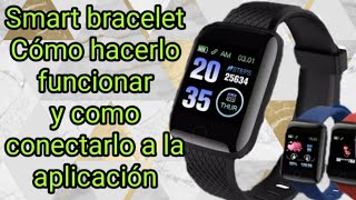 Smart bracelet configuración INSTRUCCIONES y tutorial de instalación en español fitpro SUSY DREAMS [upl. by Libbie]