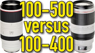 Canon RF 100500mm vs EF 100400mm Compared by Ken Rockwell [upl. by Camilia]