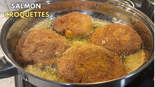 The Best Salmon Croquettes Recipes  Easy And Delicious [upl. by Eciram]