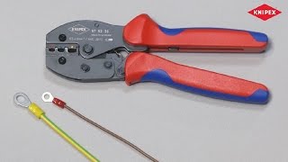 KNIPEX PreciForce® Crimping Pliers 97 52 36 [upl. by Batory]