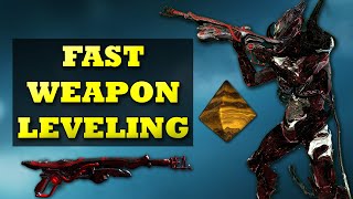 How To Level Weapons Fast In Elite Sanctuary Onslaught  Warframe [upl. by Anahahs551]