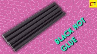 Advantages of black hot glue [upl. by Enihsnus]