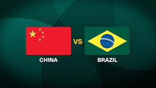 China vs Brazil  2025 World Baseball Classic Qualifiers [upl. by Idram]