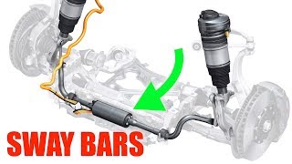 How AntiRoll Bars Work  How To Improve Car Handling [upl. by Emmuela]