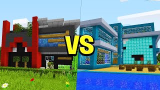 Skeppy vs BadBoyHalo MILLIONAIRE House Battle  Minecraft [upl. by Eadwina]