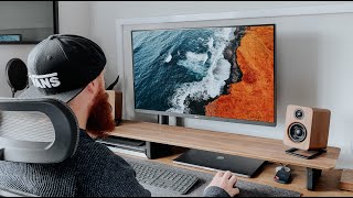 The Perfect Productivity Monitor  LG 32” 4K UltraFine Ergo Setup [upl. by Millicent]