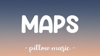 Maps  Maroon 5 Lyrics 🎵 [upl. by Raquela]