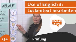 Use of English 3 Lückentext bearbeiten QA 2018 Bayern  alpha Lernen Prüfung erklärt Englisch [upl. by Nekcerb]