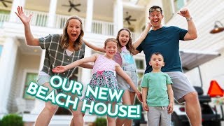 Our Vacation Beach House Tour [upl. by Carnay976]